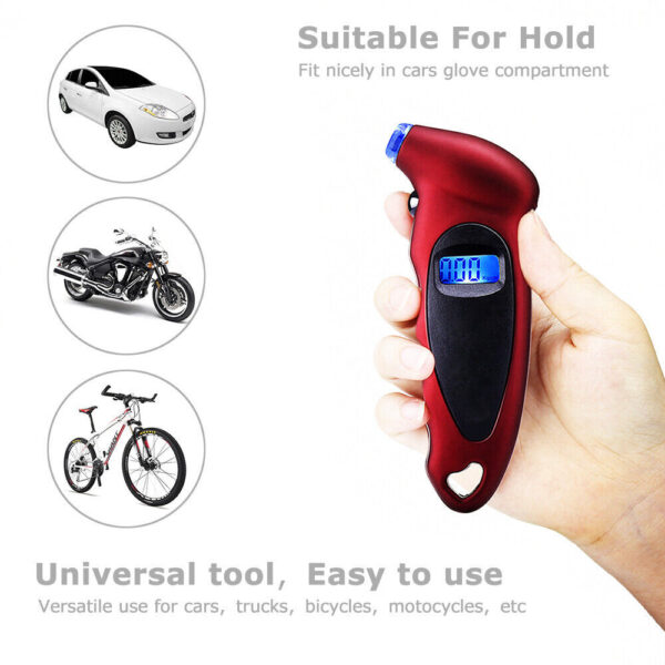 New Digital Tire Pressure Gauge Backlight LCD - Image 6