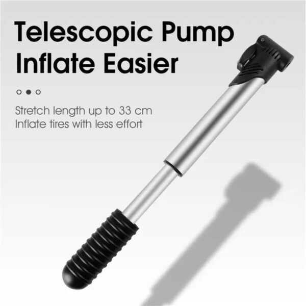 BIKING Portable Mini Bicycle Pump - Image 5